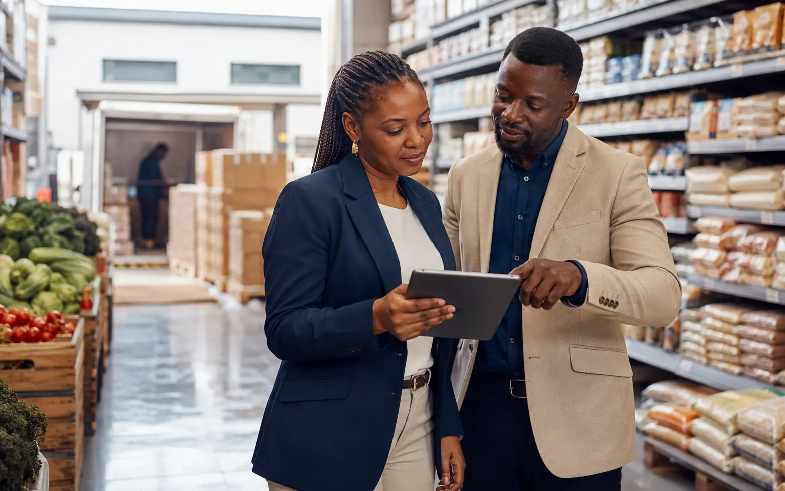 Illustration du secteur Commerce et distribution